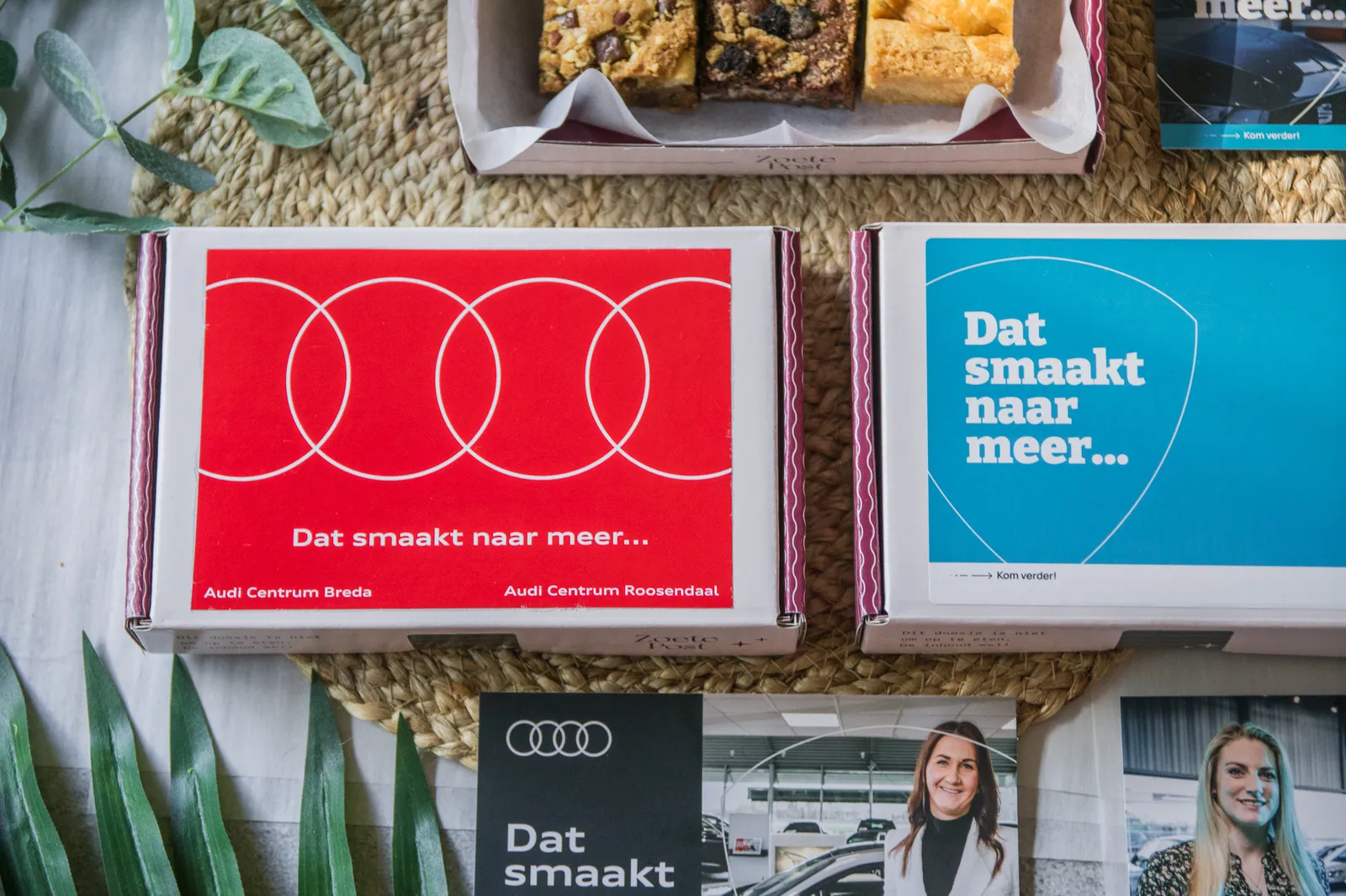 Bedankje voor de klant!