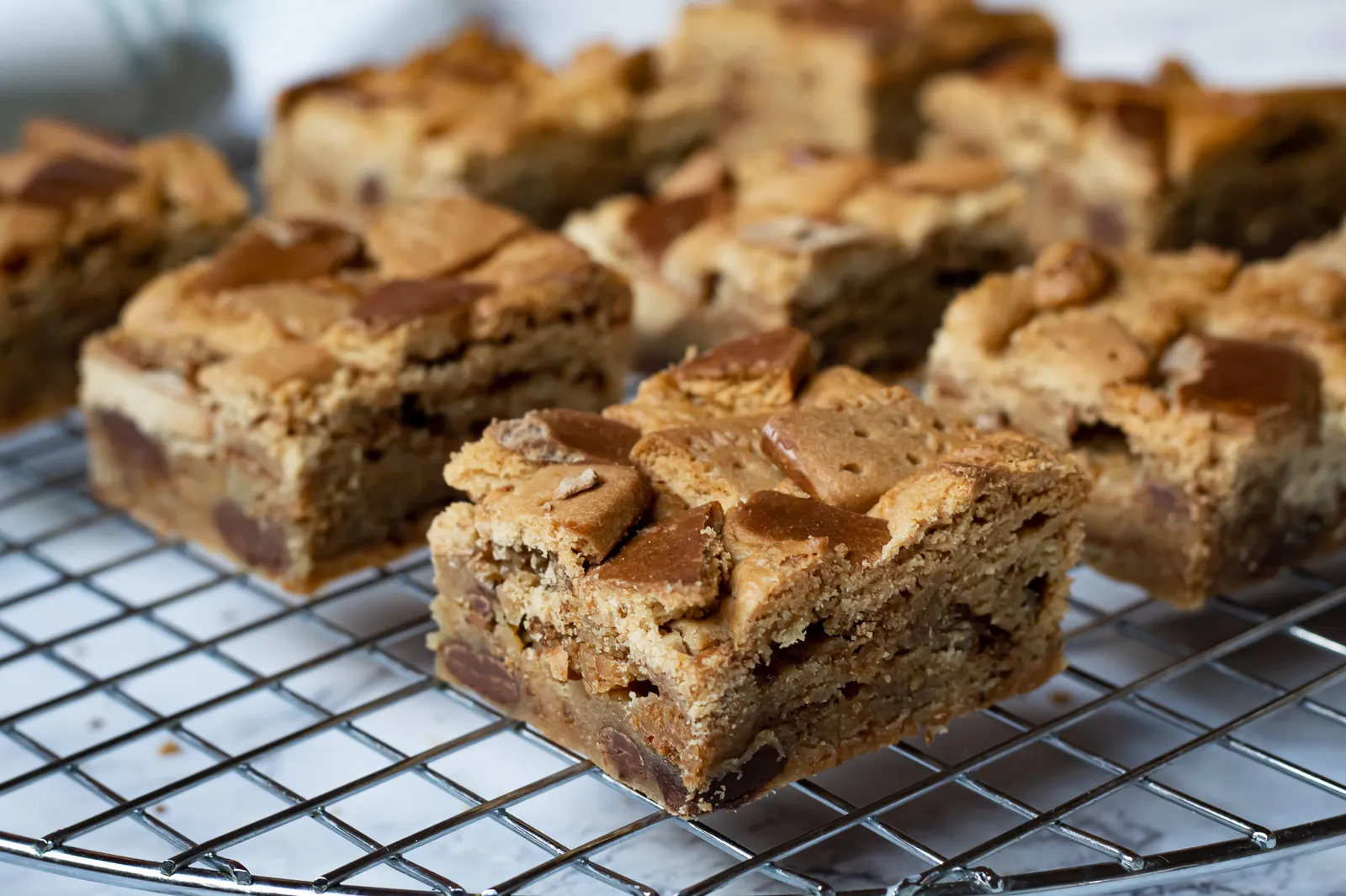 Blondie mokka recept