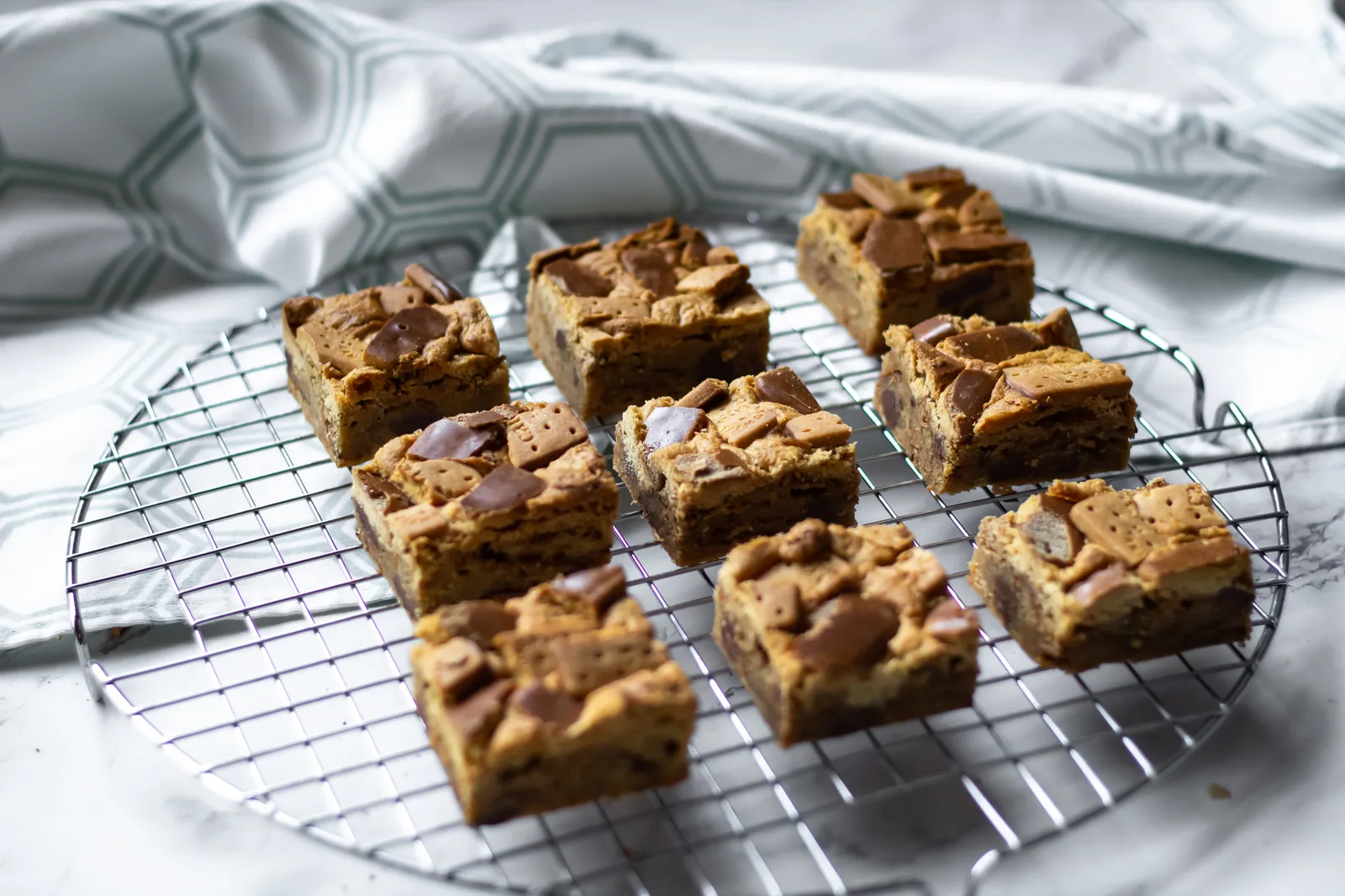 Blondie mokka recept