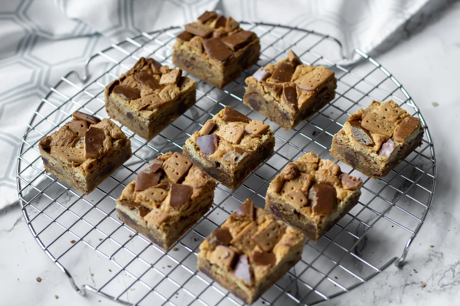 Blondie mokka recept