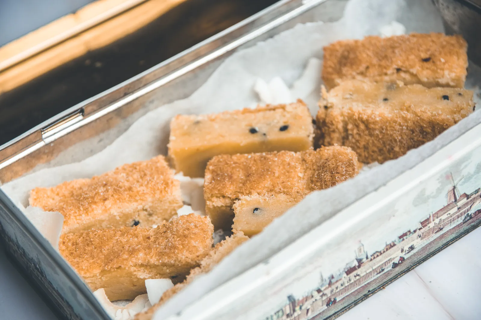 Boterkoek passievrucht/kokos recept