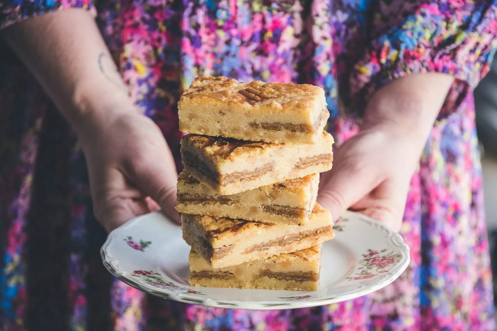 Boterkoek stroopwafel salted caramel recept