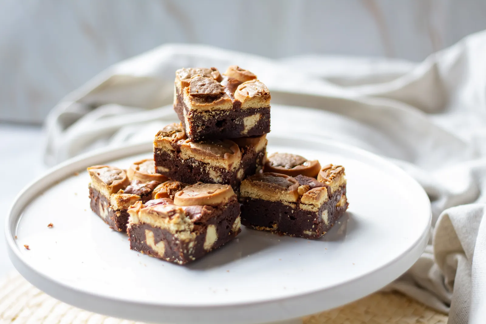 Brownie mini stars recept