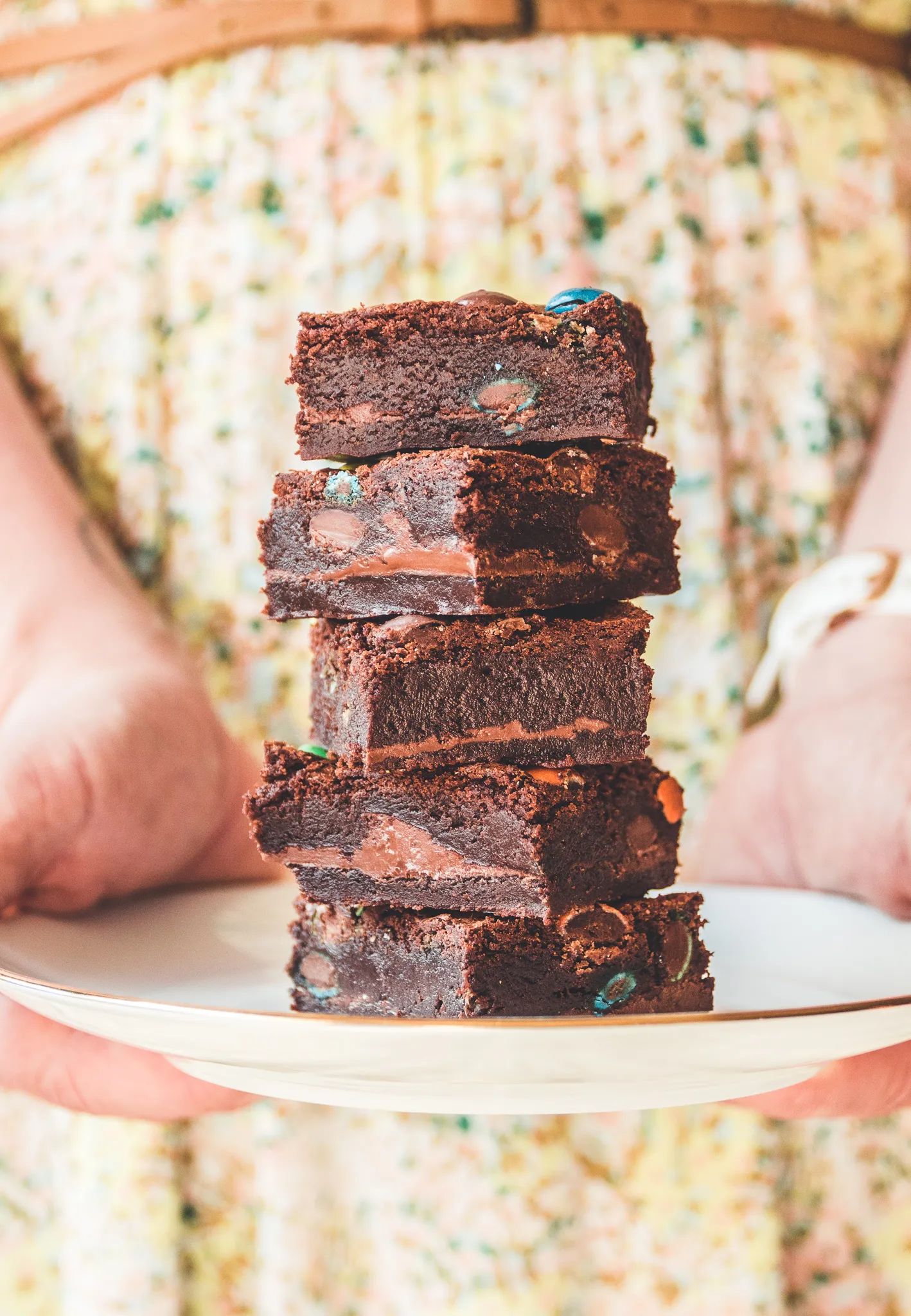 Brownie Nutella & M'M's recept