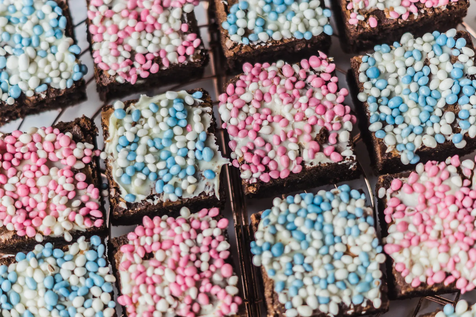 Geboorte brownies recept
