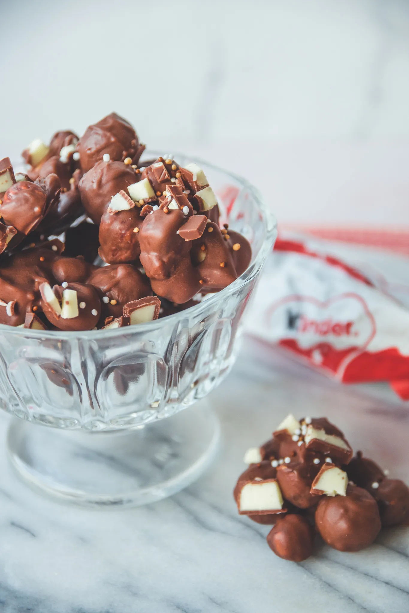 Kinderchocolade rotsjes recept