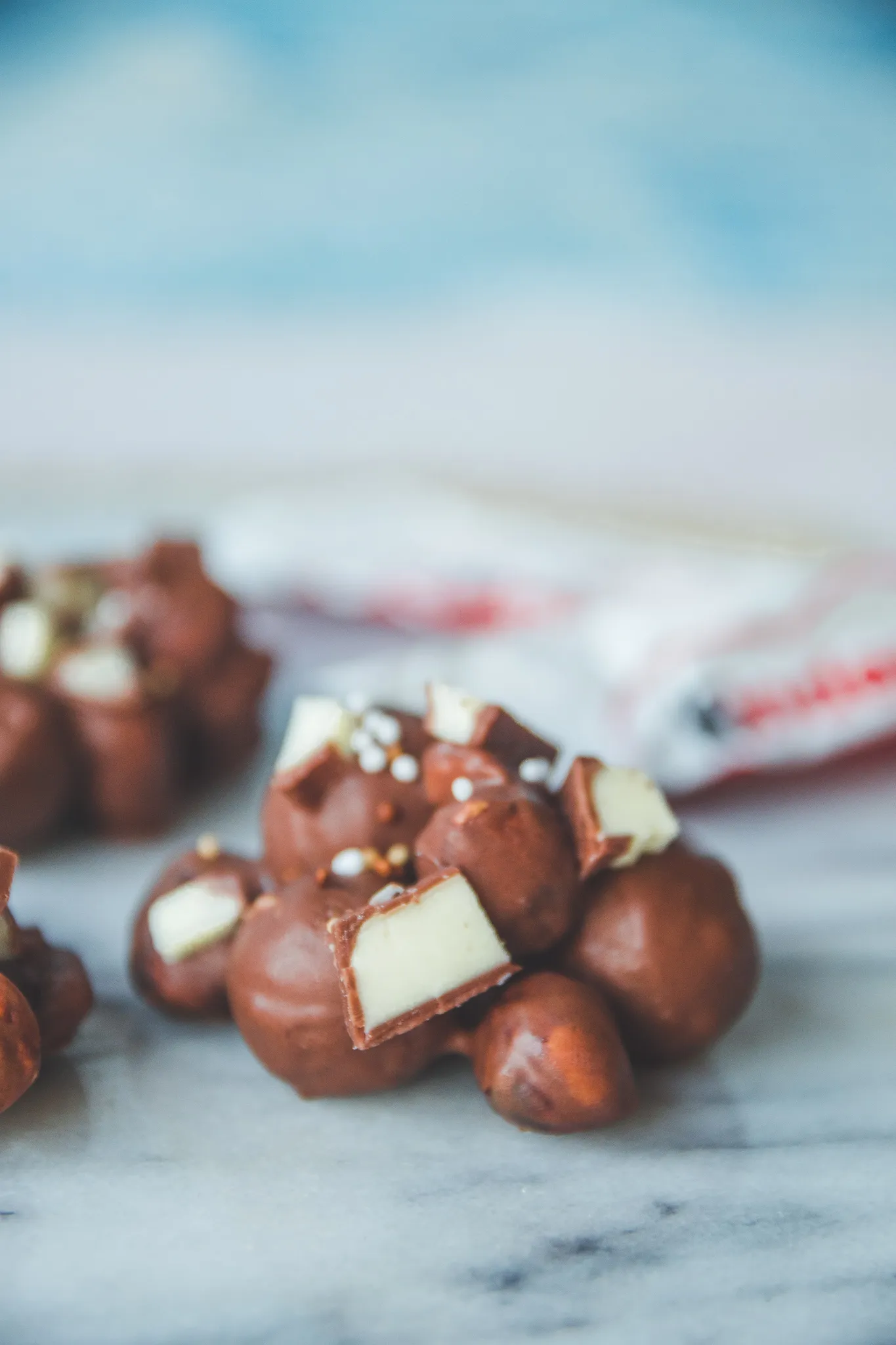 Kinderchocolade rotsjes recept