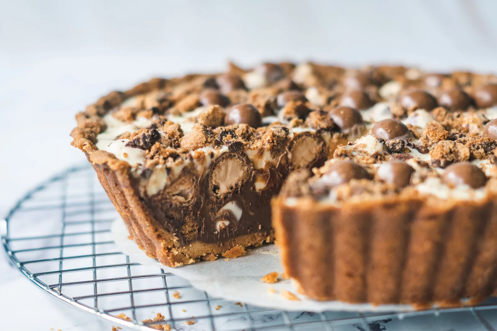 Rocky road taart recept